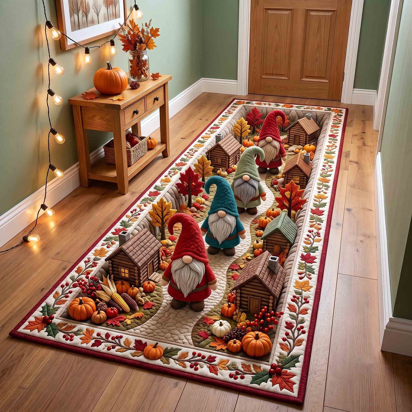 Fall Gnome Runner Rug GFTOTP21311
