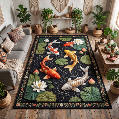 Koi Serenity Area Rug GFTOTP21375