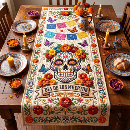 Calavera Bloom Quilted Table Runner GFTOTP21433