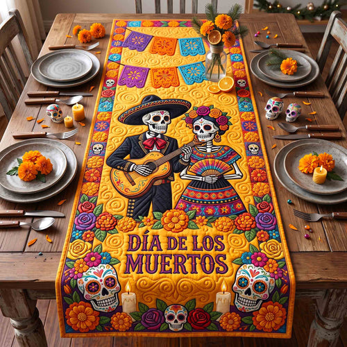 Calavera Bloom Quilted Table Runner GFTOTP21436
