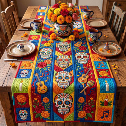 Calavera Bloom Quilted Table Runner GFTOTP21438