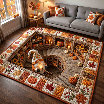 Cozy Autumn Gnome Area Rug GFTOTP21445