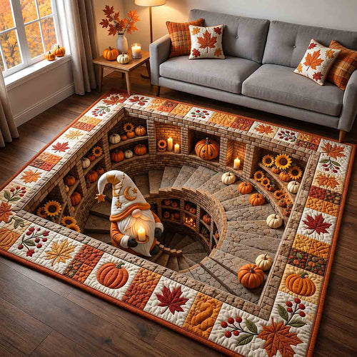Cozy Autumn Gnome Area Rug GFTOTP21445