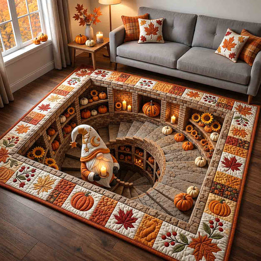 Cozy Autumn Gnome Area Rug GFTOTP21445