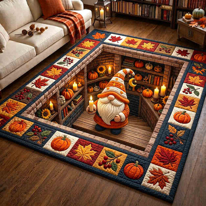 Cozy Autumn Gnome Area Rug GFTOTP21446