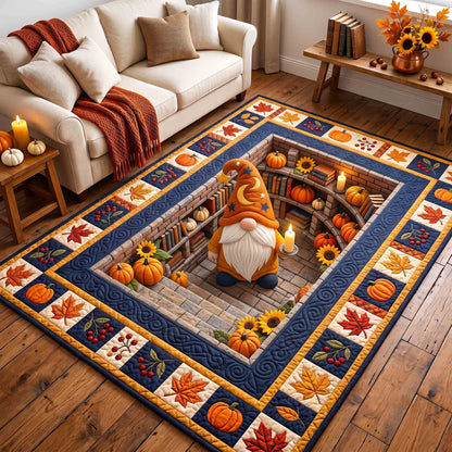Cozy Autumn Gnome Area Rug GFTOTP21447