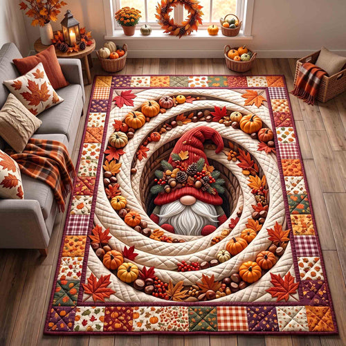 Autumn Vortex Gnome Area Rug GFTOTP21449