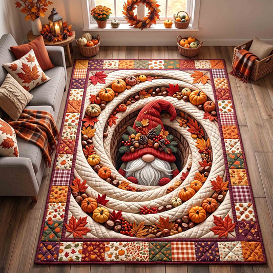 Autumn Vortex Gnome Area Rug GFTOTP21449