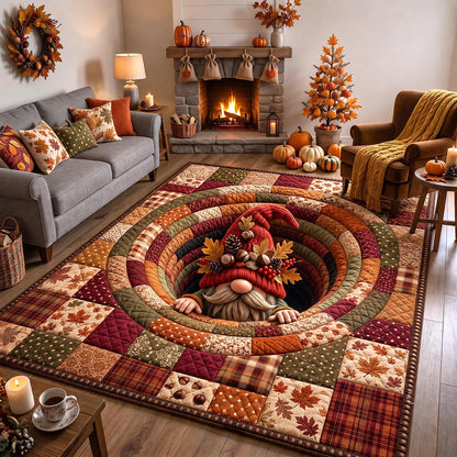 Peekaboo Harvest Gnome Area Rug GFTOTP21450