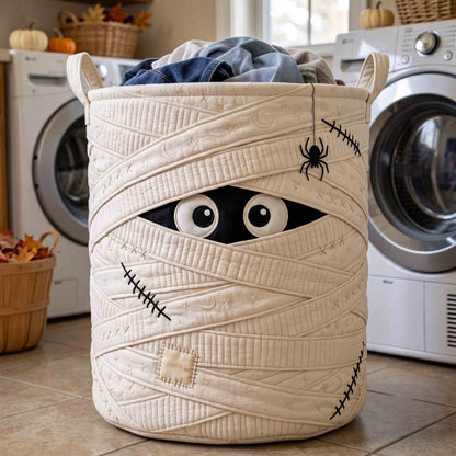 Playful Mummy Wrap Quilted Laundry Basket GFTOTP21465