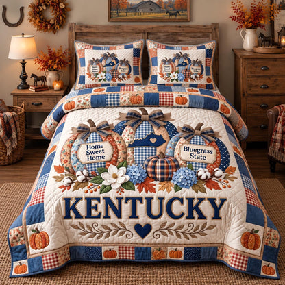 Kentucky Fall 3-Piece Quilted Bedding Set GFTOTP21643