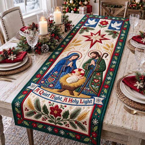 Nativity Scene Quilted Table Runner GFTOTP22016