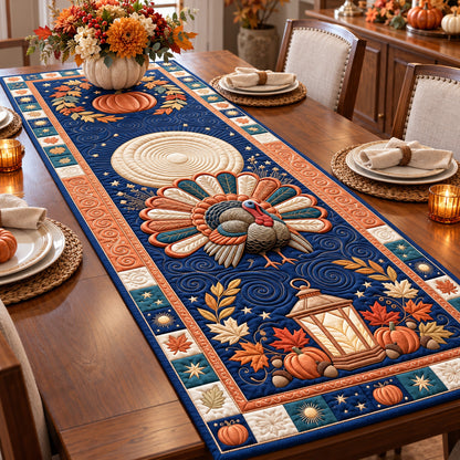 Harvest Turkey Quilted Table Runner GFTOTP22195