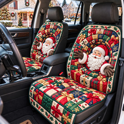 Santa Gifts Hole Quilted Car Seat Protector GFTOTP22415