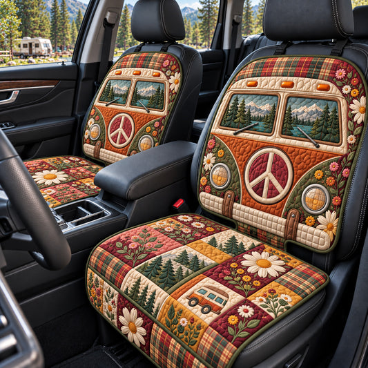 Woodland Peace Van Quilted Car Seat Protector GFTOTP22421
