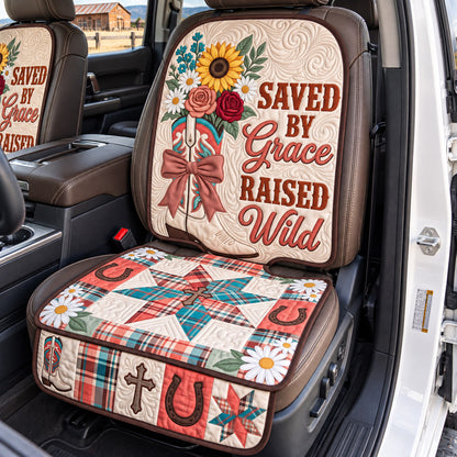 Saved By Grace Quilted Car Seat Protector GFTOTP22557