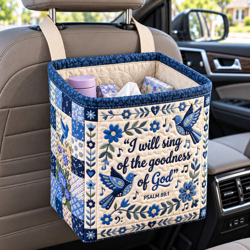 Goodness Of God Quilted Car Basket GFTOTP22618