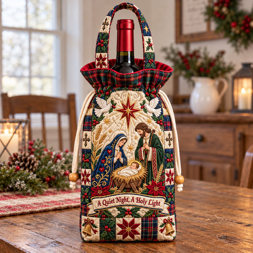A Holy Light Quilted Bottle Carrier Bag GFTOTP22836