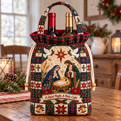 A Holy Light Quilted Bottle Carrier Bag GFTOTP22836