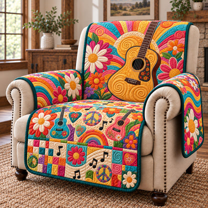 Guitar Lover Quilted Sofa Cover GFTOTP22877