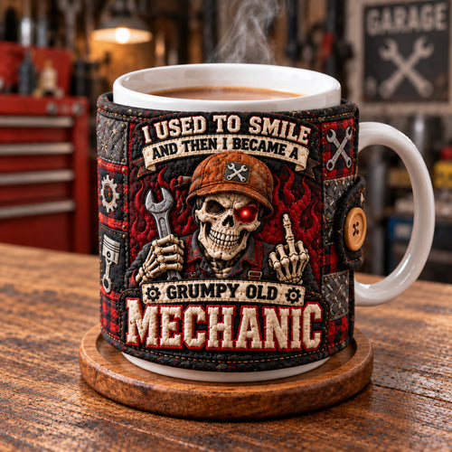 Mechanic Life Quilted Mug Cozy GFTOTP22917