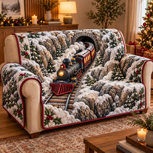 Holiday Express Quilted Sofa Cover GFTOTP23072