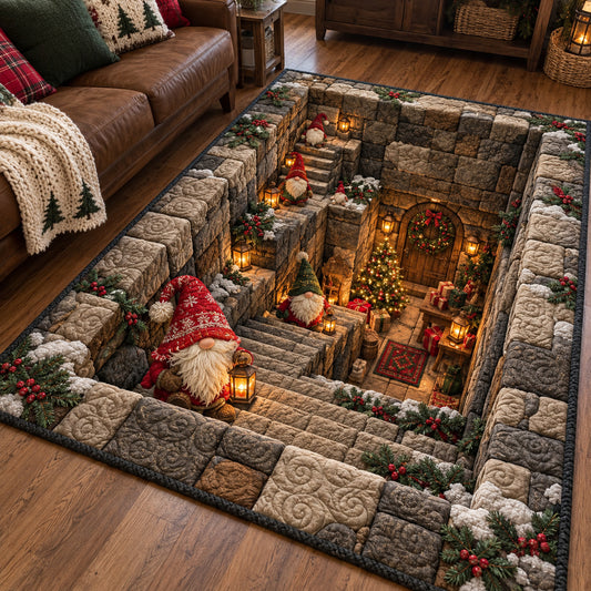Gnome Winter Village Area Rug GFTOTP23095