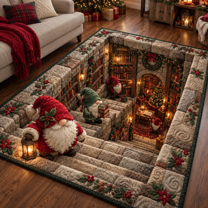Secret Gnome Book Nook Area Rug GFTOTP23096