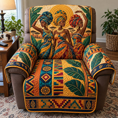 Golden Heritage Elegance Quilted Sofa Cover GFTOTP23314