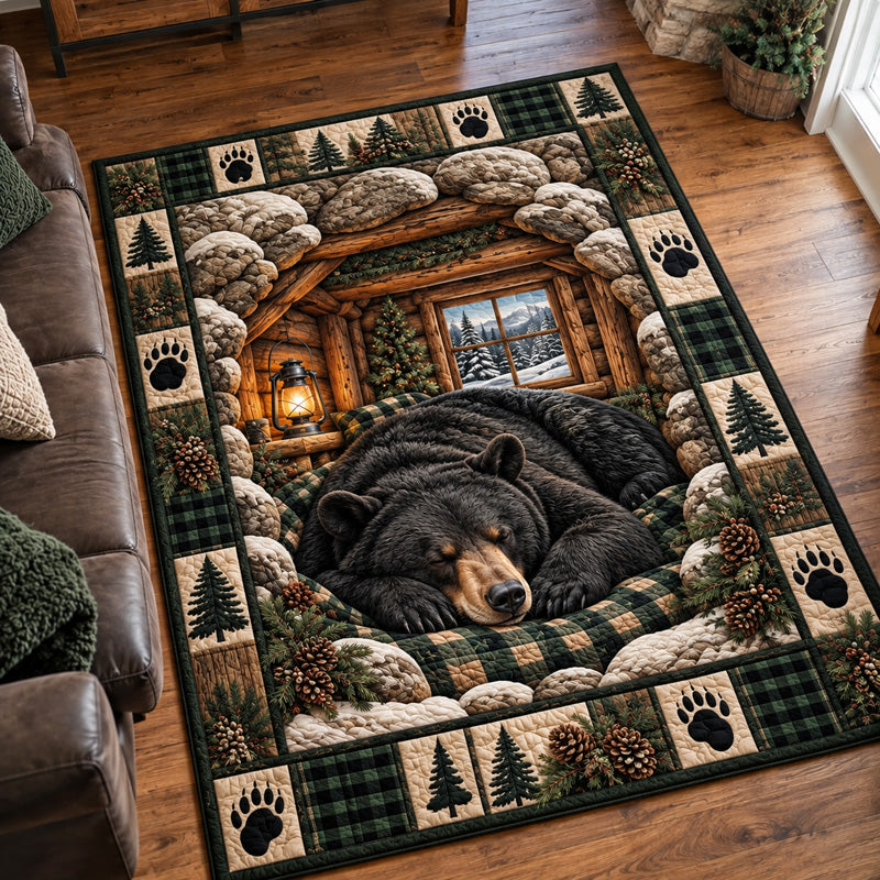 Sleeping Bear Cabin Area Rug GFTOTP23354