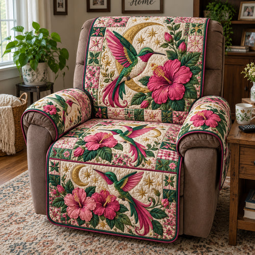 Hummingbird Garden Quilted Sofa Cover GFTOTP23477