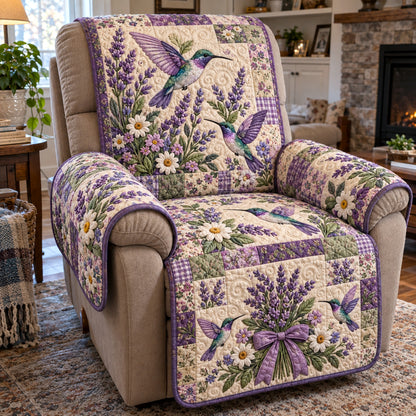 Hummingbird Garden Quilted Sofa Cover GFTOTP23480