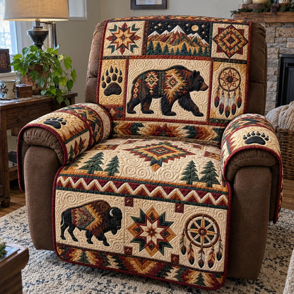 Native Wilderness Harmony Quilted Sofa Cover GFTOTP23492