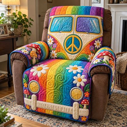 Boho Van Vibe Quilted Sofa Cover GFTOTP23517