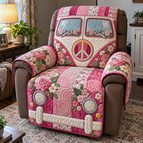 Blossom Rose Van Quilted Sofa Cover GFTOTP23520