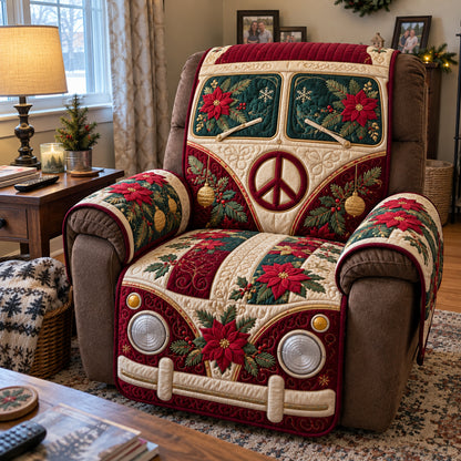 Holiday Bloom Van Quilted Sofa Cover GFTOTP23523