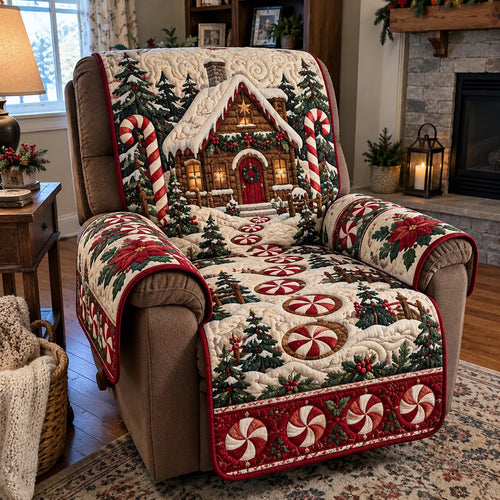 Sweet Candy Wonderland Quilted Sofa Cover GFTOTP23529