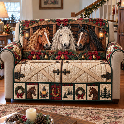Winter Barn Warmth Quilted Sofa Cover GFTOTP23535