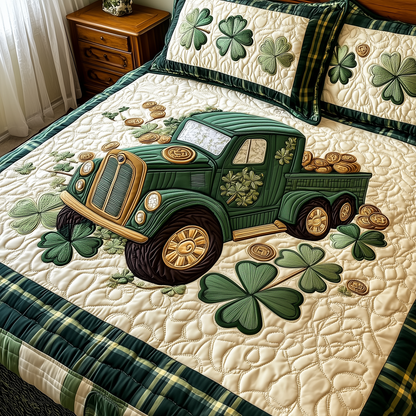 Loads Of Luck 3-Piece Quilted Bedding Set GFTOTP2829
