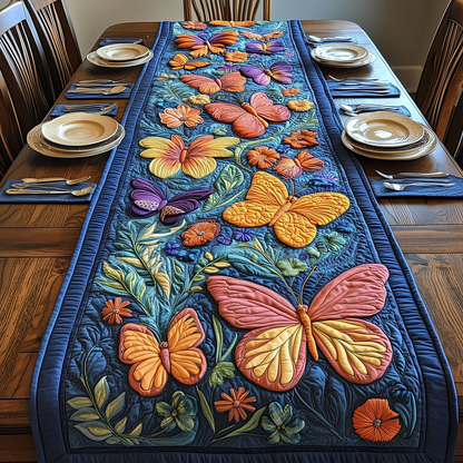 Midnight Butterfly Quilted Table Runner GFTOTP2915