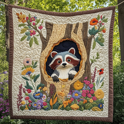 Racoon Quilted Blanket GFTOTP2995