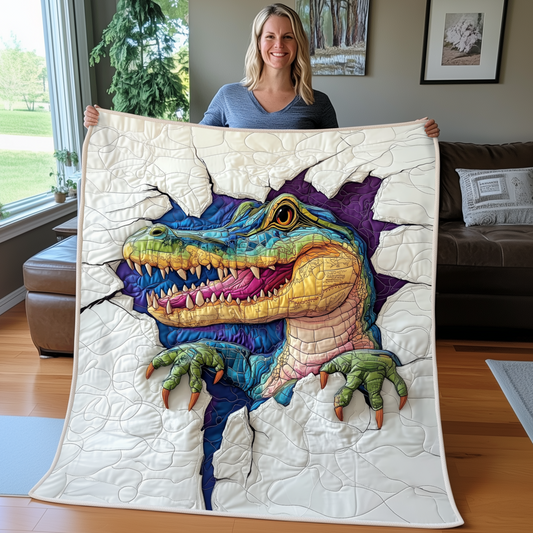 Alligator Quilted Blanket GFTOTP3157