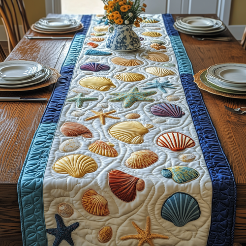 Marine Melody Quilted Table Runner GFTOTP3323