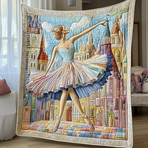 Ballerina Elegance Quilted Blanket GFTOTP4039