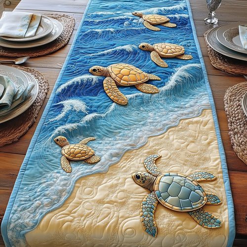 Ocean Breeze Quilted Table Runner GFTOTP4355