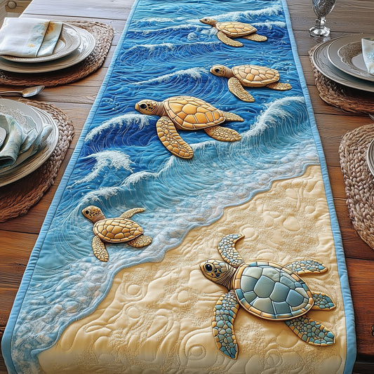 Ocean Breeze Quilted Table Runner GFTOTP4355
