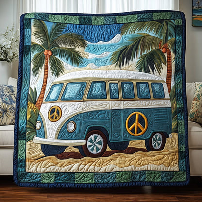 Hippie Van Journey Quilted Blanket GFTOTP4492