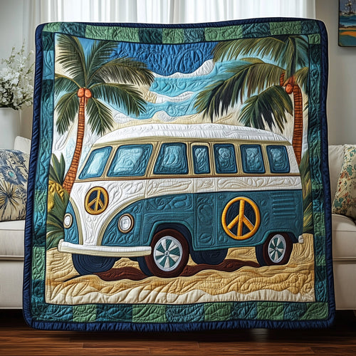 Hippie Van Journey Quilted Blanket GFTOTP4492