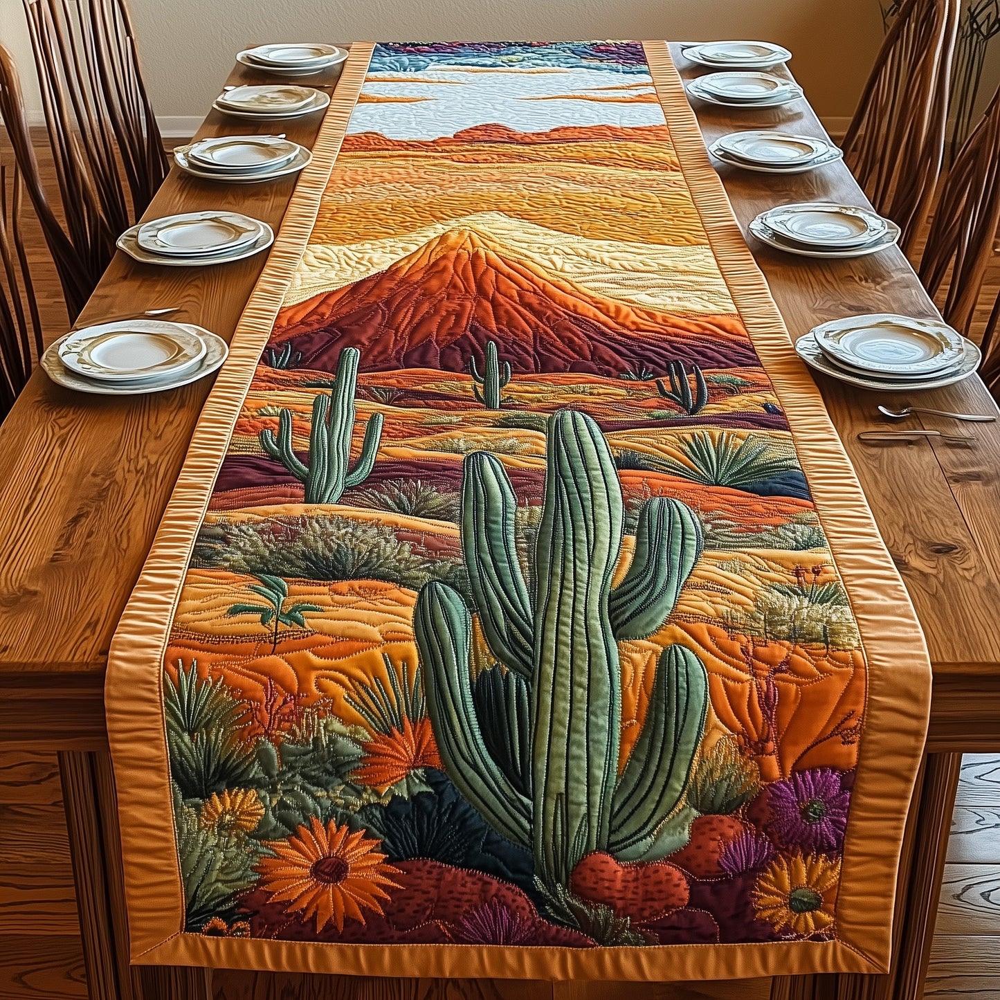 Southwest Spirit Quilted Table Runner GFTOTP4907