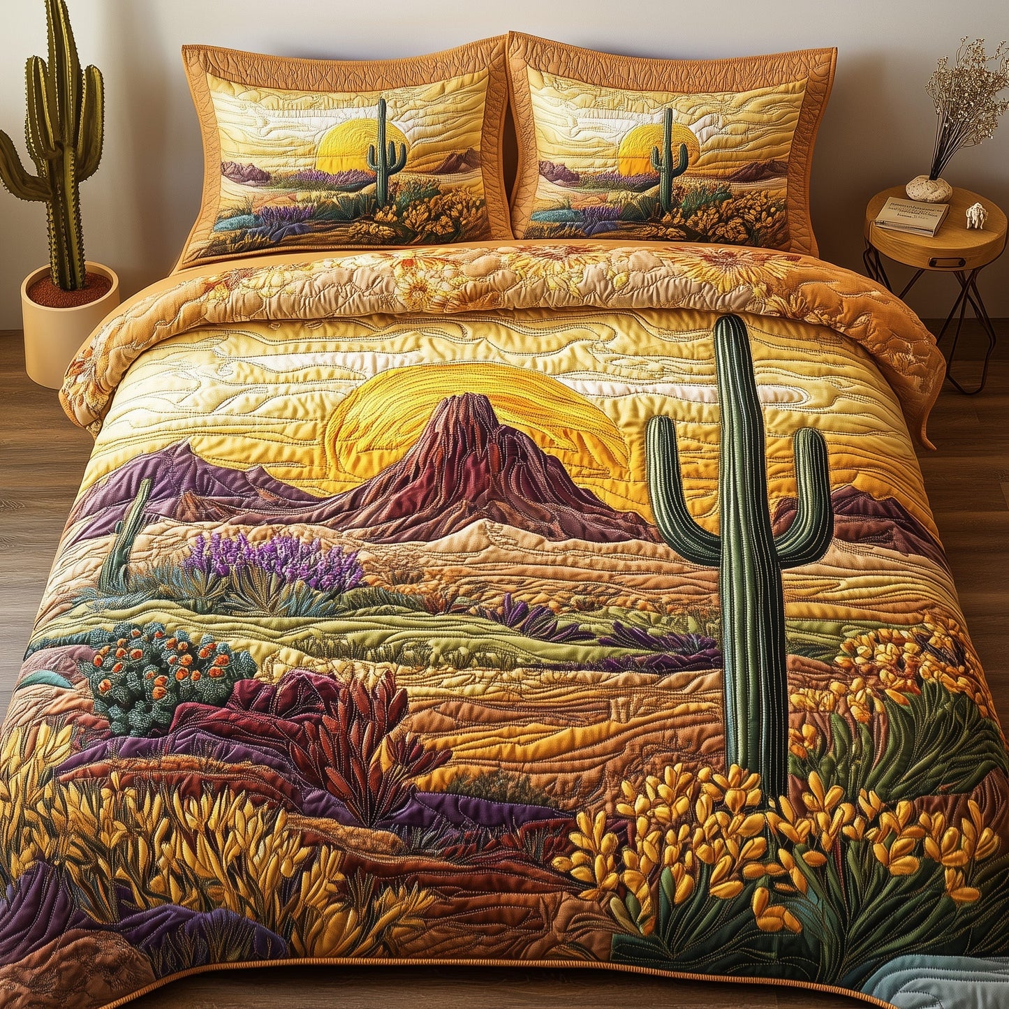 Arizona Dreamscape 3-Piece Quilted Bedding Set GFTOTP5042